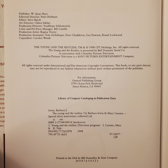 The Young and the Restless: Special Silver Anniversary Collector's Edition - Picture 12 of 12